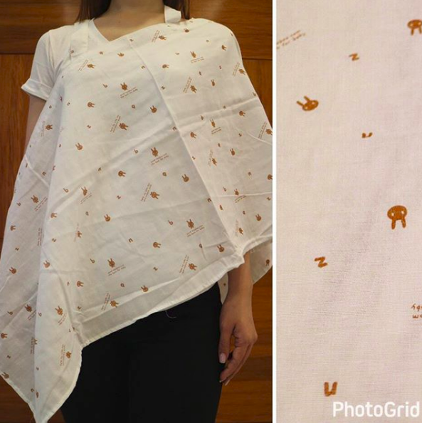 Mome on Instagram “Nursing Cover Code Brown Rabbit P 300 Lightest and Breathable Nursing cover For orders and Inquiries SMS VIBER 0917 526 9116 Email …”